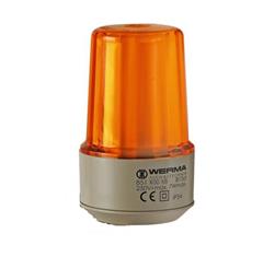 Permanent Beacon 852 [grey] 12-250v Bulb B15d IP54 Bracket Mounting